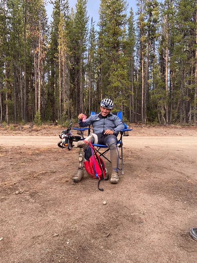Taking a break during smoke-n-fire 400